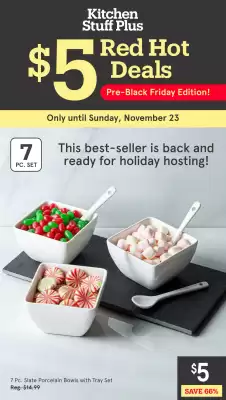 Kitchen Stuff Plus flyer