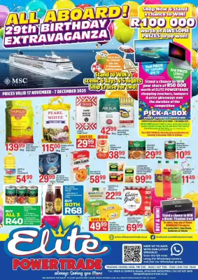Elite Power Trade Cash & Carry catalogue (valid until 7-12)