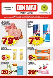 Din Mat reklamblad vecka 47 Sida 1