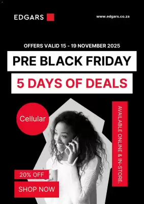 Edgars catalogue (valid until 19-11)