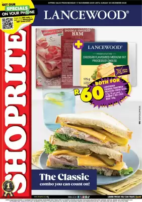 Shoprite catalogue (valid until 28-12)