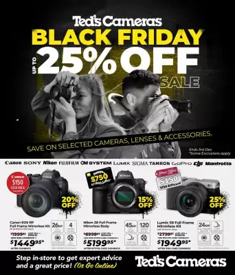 Teds Cameras catalogue (valid until 3-12)