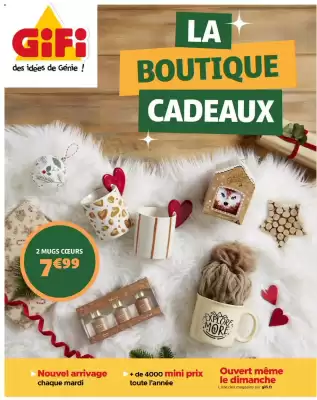 Catalogue Gifi (valable jusqu'au 30-12)