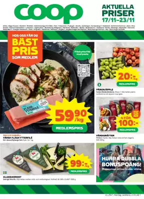 Coop Forum reklamblad (giltig till och med 23-11)