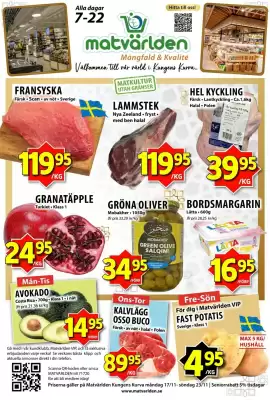 Matvärlden Tensta reklamblad (giltig till och med 23-11)