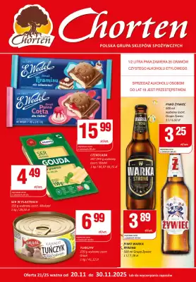 Chorten gazetka (ważność do 30-11)