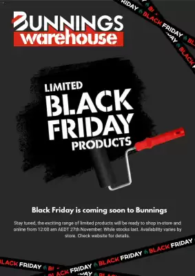 Bunnings catalogue (valid until 27-11)