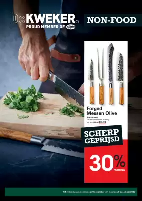 De Kweker folder (geldig t/m 8-12)