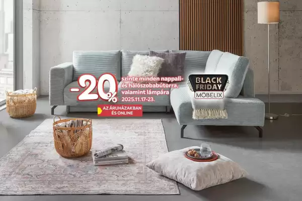 Möbelix akciós újság (érvényes eddig: 23-11)