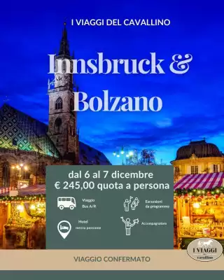 Volantino I Viaggi del Cavallino (valido fino al 30-11)