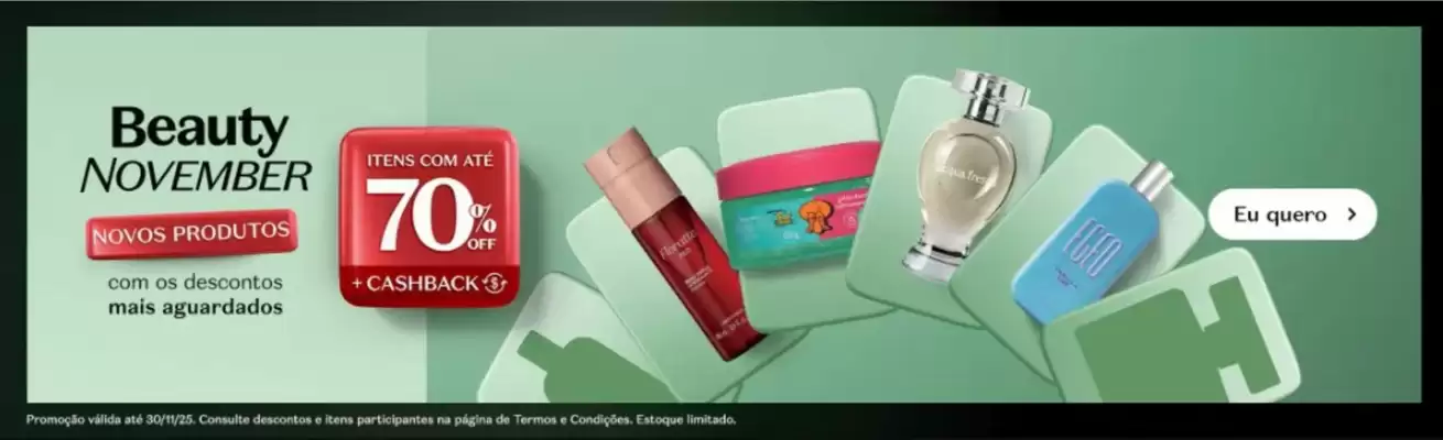 Catálogo O Boticário (válido até 30-11)