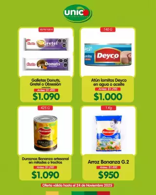 Catálogo Supermercado Único (válido hasta 24-11)