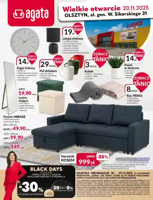 Agata Meble gazetka (ważność do 29-11)