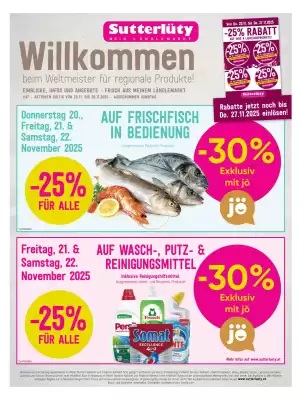 Sutterlüty Flugblatt