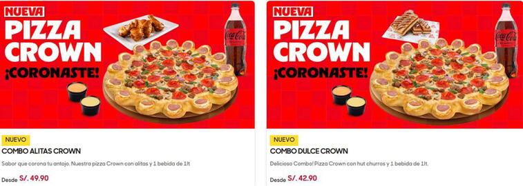 Catálogo Pizza Hut Página 2