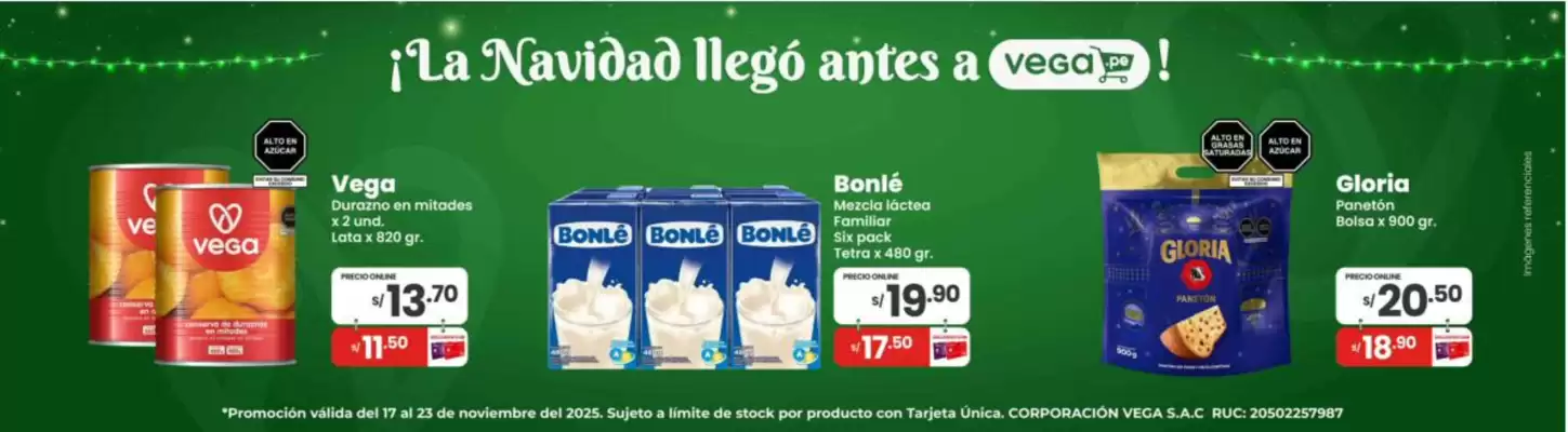 Catálogo Vega (válido hasta 23-11)