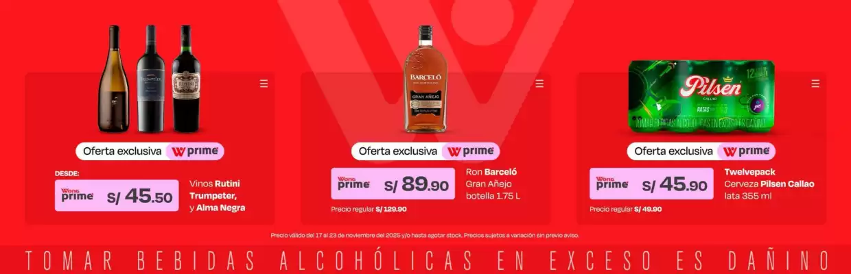 Catálogo Wong (válido hasta 23-11)