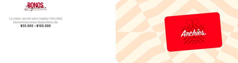 Catálogo Archie's Pizza Página 1