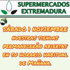 Folleto Supermercados Extremadura Página 1