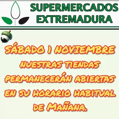 Folleto Supermercados Extremadura (válido hasta el 6-01)