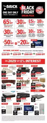 The Brick flyer (valid until 20-11)