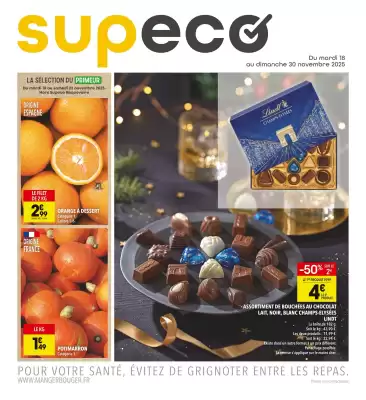 Catalogue Supeco (valable jusqu'au 30-11)
