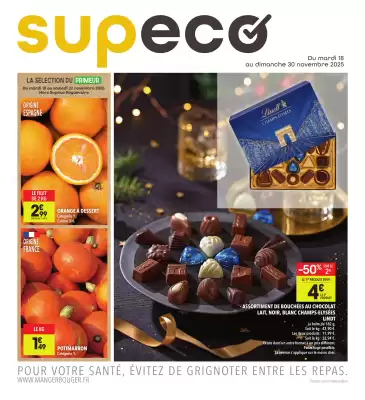Catalogue Supeco (valable jusqu'au 30-11)
