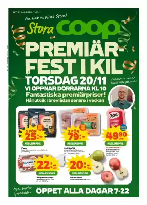 Coop reklamblad (giltig till och med 23-11)