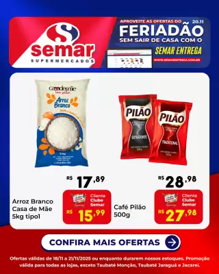 Folheto Semar Supermercado (válido até 21-11)