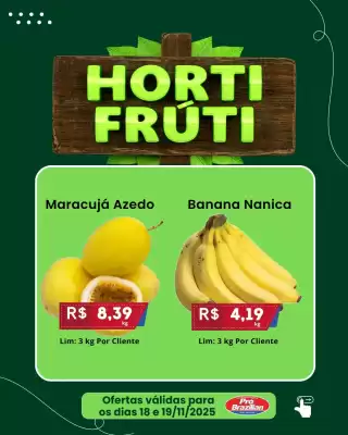 Catálogo Supermercados Pró Brazilian (válido até 19-11)
