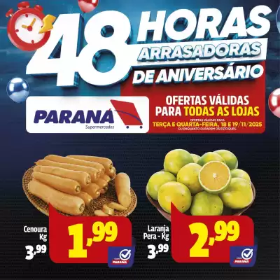 Folheto Supermercado Paraná (válido até 19-11)