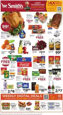 Smith's weekly ad (valid until 27-11)