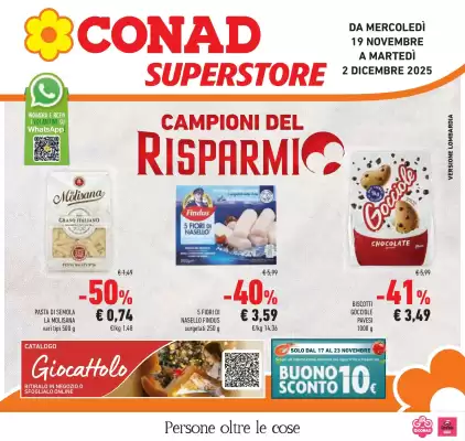 Volantino Conad Superstore (valido fino al 2-12)