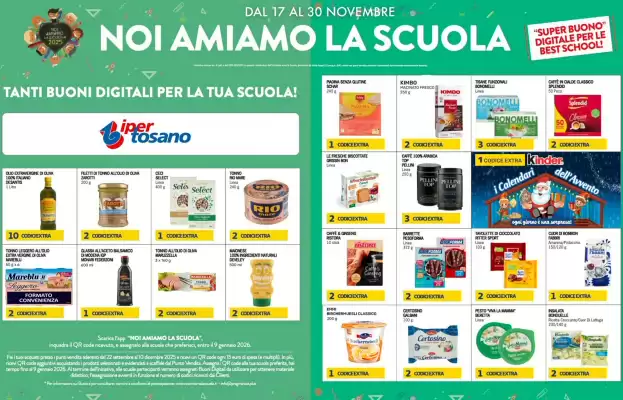 Volantino Iper Tosano (valido fino al 30-11)