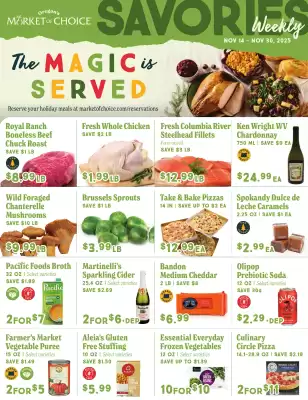 Market of Choice weekly ad (valid until 30-11)