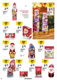 Folheto Continente | Ceia de Natal Página 42