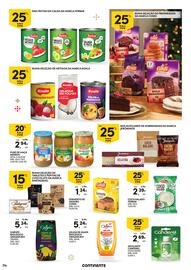 Folheto Continente | Ceia de Natal Página 74