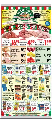 Marino's Supermarket weekly ad (valid until 20-11)