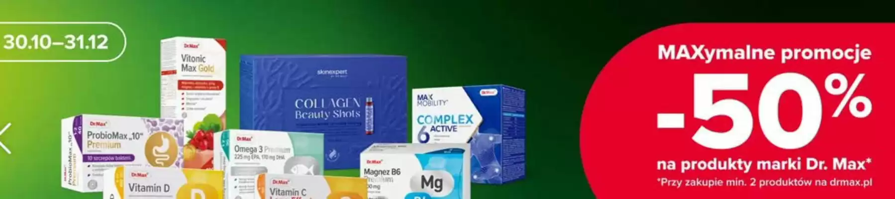 Drogeria Dr.Max gazetka (ważność do 31-12)