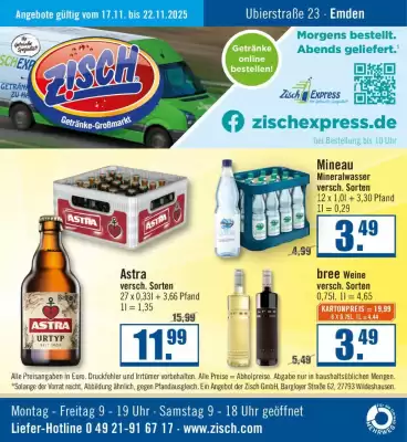 Zisch Prospekt (gültig bis 22-11)
