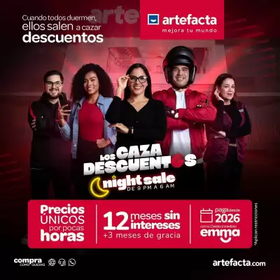 Catálogo Artefacta (válido hasta 31-12)
