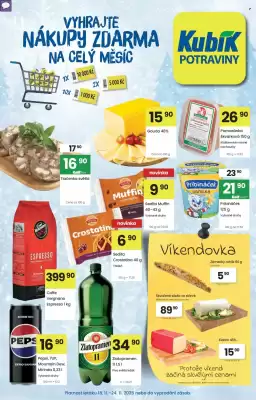 Kubík potraviny leták