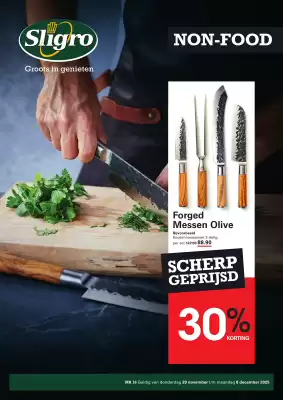 Sligro folder (geldig t/m 8-12)