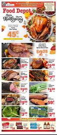 Food Depot weekly ad Page 1