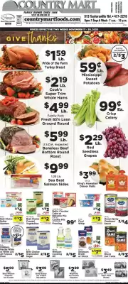 Taylorsville Country Mart weekly ad (valid until 30-11)