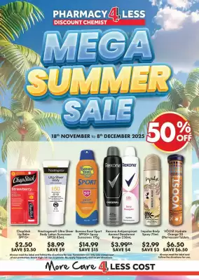 Pharmacy4Less catalogue (valid until 8-12)