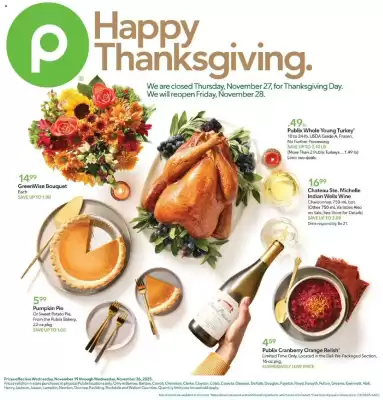 Publix weekly ad (valid until 27-11)