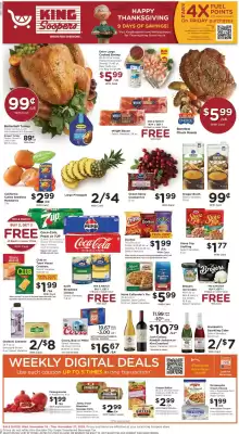 King Soopers weekly ad (valid until 28-11)