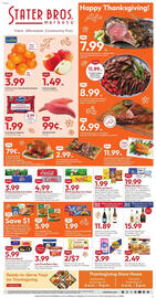 Stater Bros weekly ad Page 1
