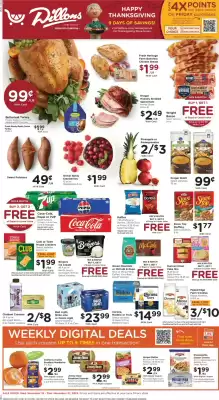 Dillons weekly ad (valid until 28-11)